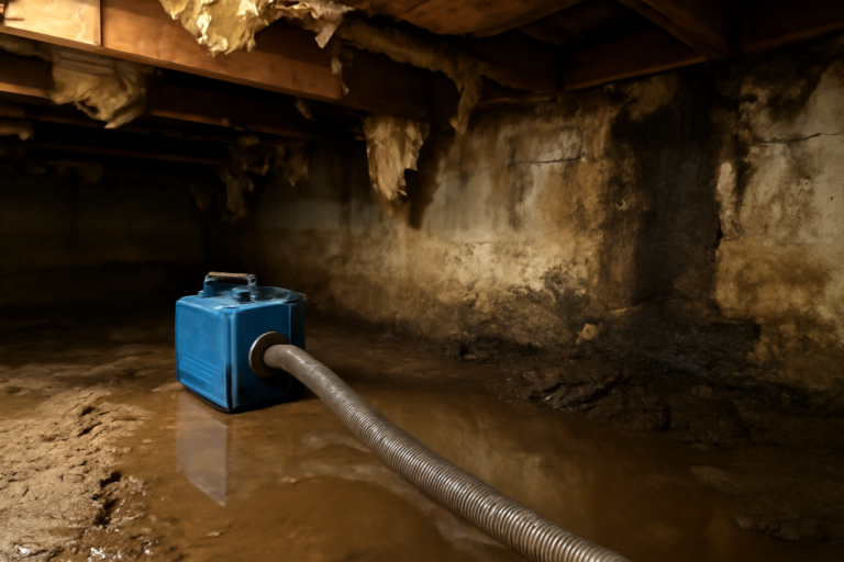Crawl Space Water Extraction